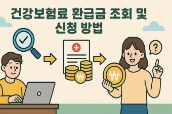 [2026년]국민건강보험공단 미수령 환급금 찾기 및 모바일 신청 총정리