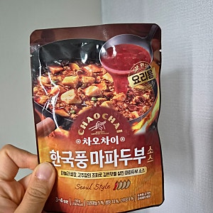차오차이 한국풍 마파두부소스, 마파두부 덮밥 쉽게 만들기!
