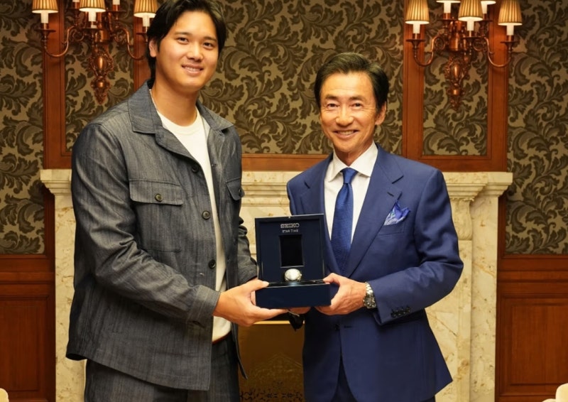 세이코 앰버서더 10주년! 오타니 쇼헤이를 위한 딱 한 점뿐인 세이코 시계의 정체
