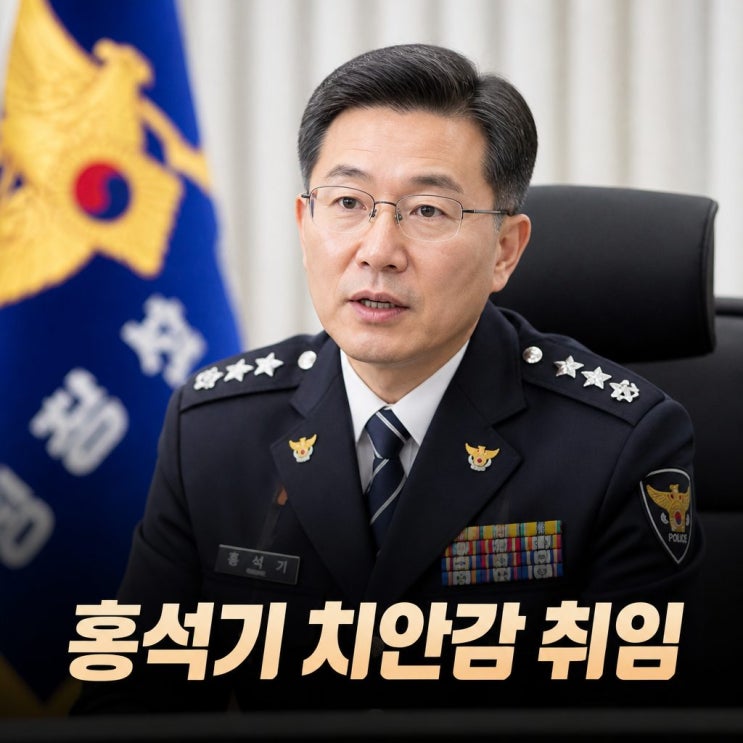 경찰청 신임 국가수사본부장에 홍석기 치안감 취임