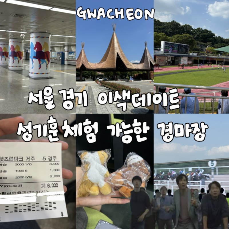 [과천 놀러갈만한 곳] 렛츠런파크 서울 | 성기훈이 돼 경마 체험해본 후기