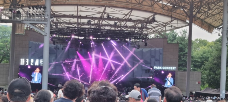 분당 중앙 공원 [파크 콘서트] /김필/ 백지영/ 8400명 초청 무료 콘서트