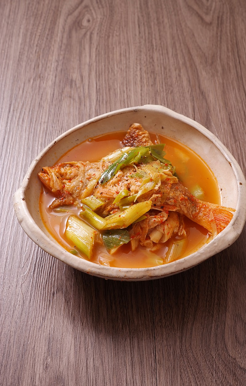 생선 매운탕 재료 레시피, 구운 생선 찌개 끓이는법