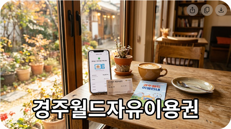 경주월드자유이용권 요금과 최신 할인 혜택 핵심 정리
