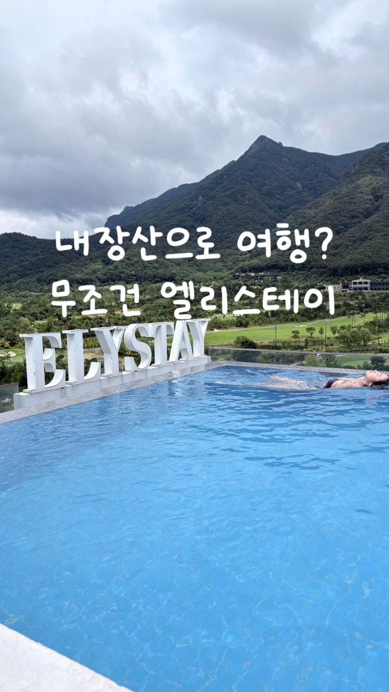 내장산펜션 정읍풀빌라 엘리스테이 사진보다 실물이 반칙