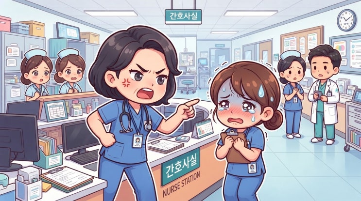 간호사 <b>태움뜻</b>과 간호사 태움 문화의 유래와 원인