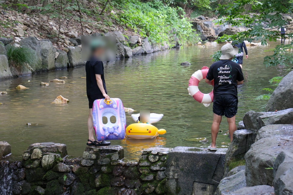 남이 자연휴양림 수변산책로 사진 1