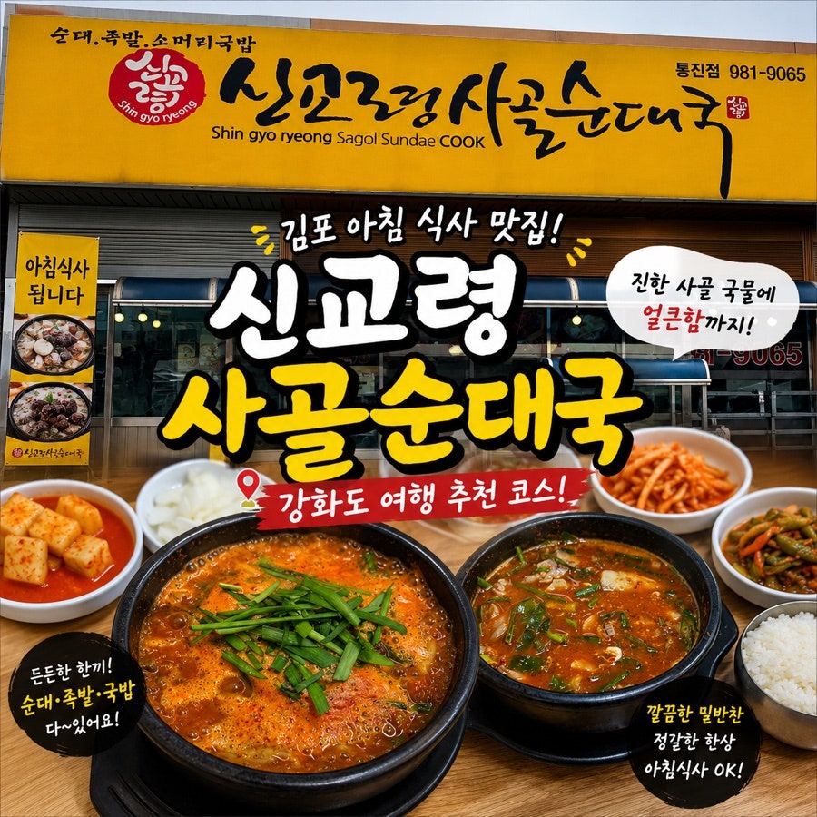 신교령사골순대국 통진점 사진 1