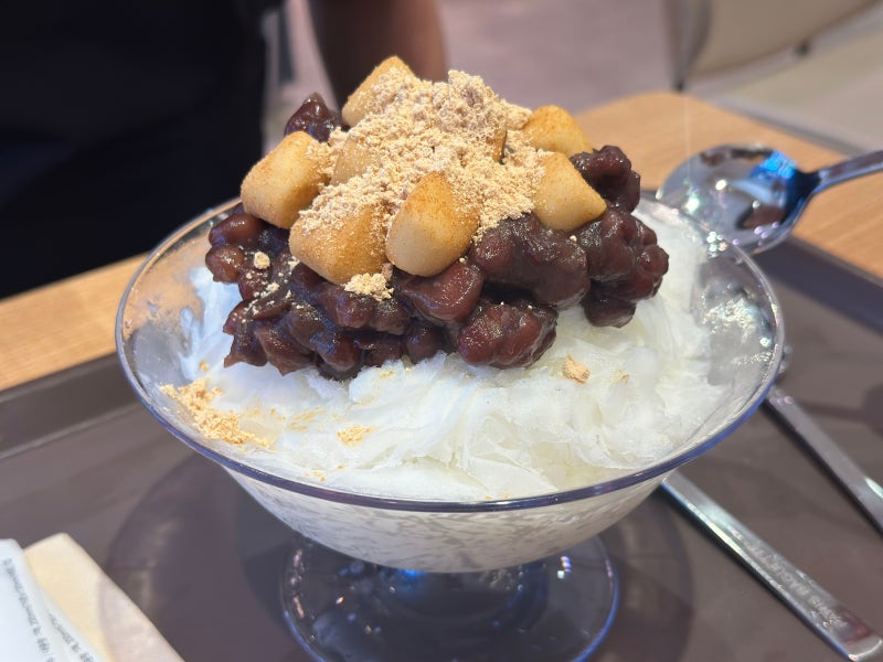 파리바게트 빙수 가격 우유 팥빙수 크러쉬 메뉴 후기