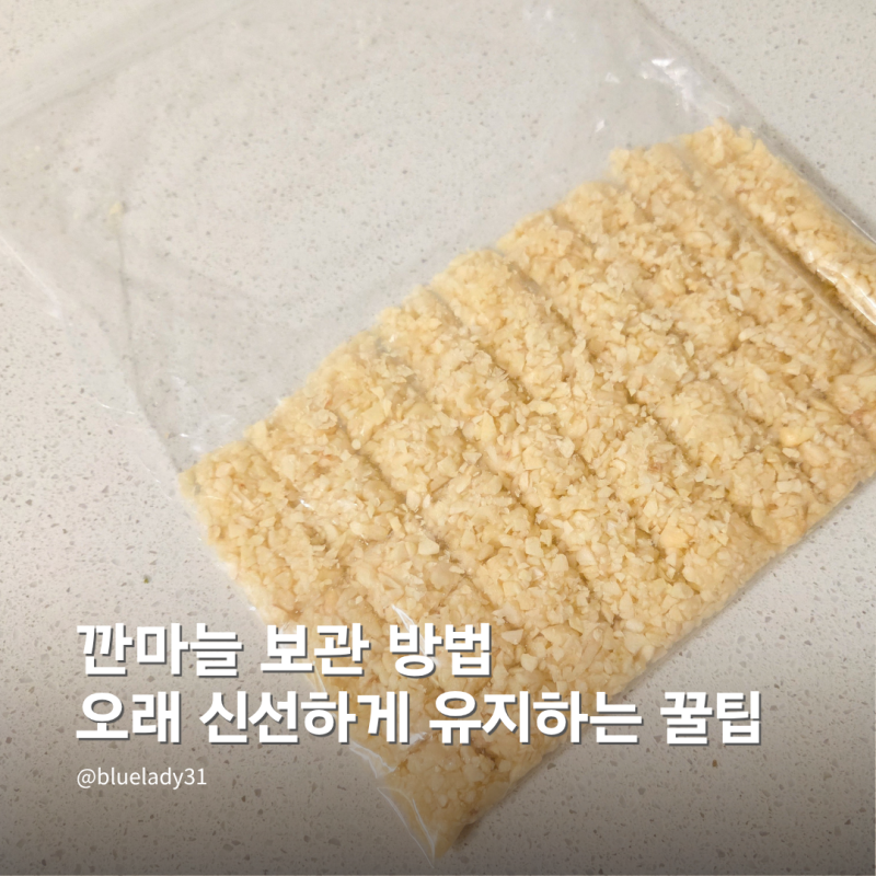 깐마늘 보관 방법! 무르지 않는 냉장 냉동보관 꿀팁