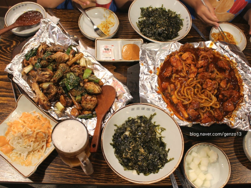 울산 삼산동 맛집 서울에서 핫한 숯불 치킨 왕초바베큐