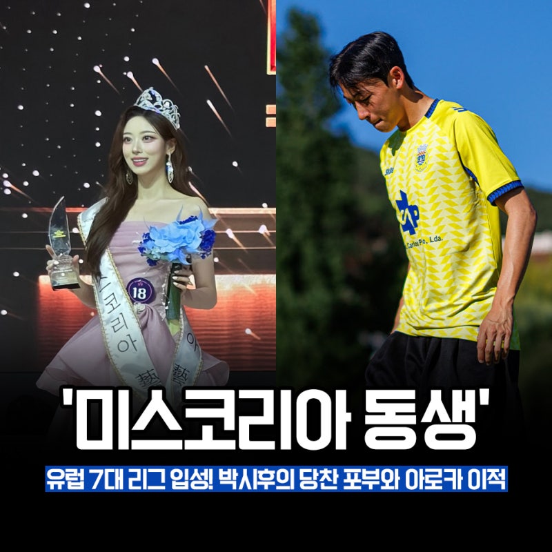 K리그 유망주 유럽진출 '미스코리아 동생' 박시후 포르투갈 1부로 이적