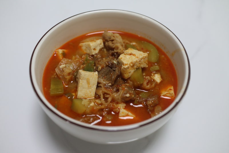 우삼겹 된장찌개 레시피 | 된장술밥까지 가능한 고깃집 우삼겹 된장찌개 만들기