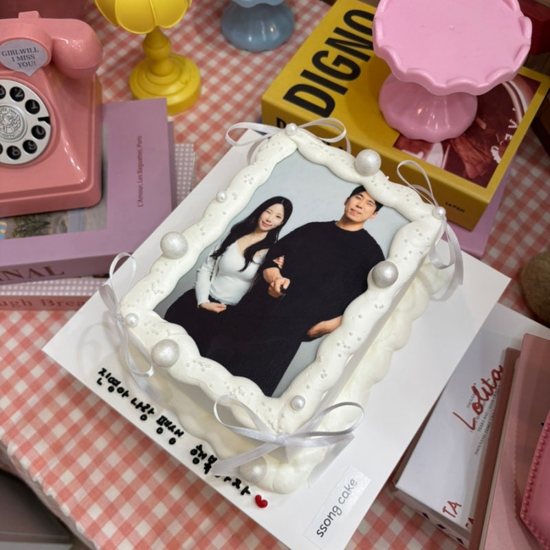 대전 주문제작 케이크 쏭케이크 기념일 포토케이크 주문후기