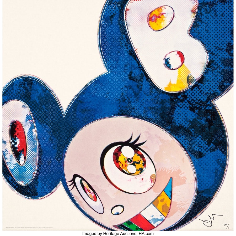 무라카미 타카시(Murakami Takashi)_ 납작한 세상에 웃는 꽃 원자폭탄을 던진 오타쿠 예술가 (1962)