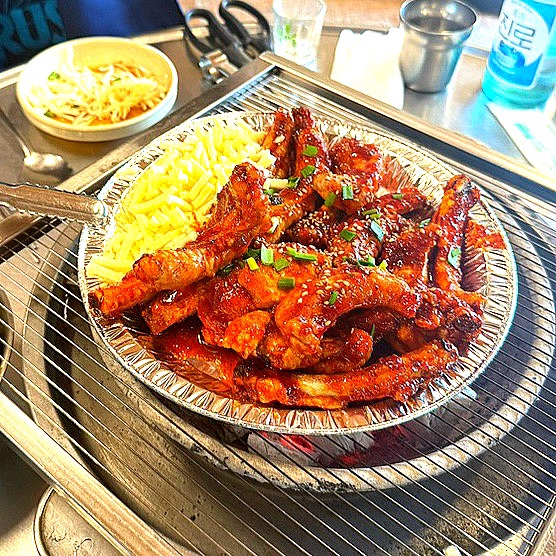 등갈비랑 꼬들살이랑 사진 4