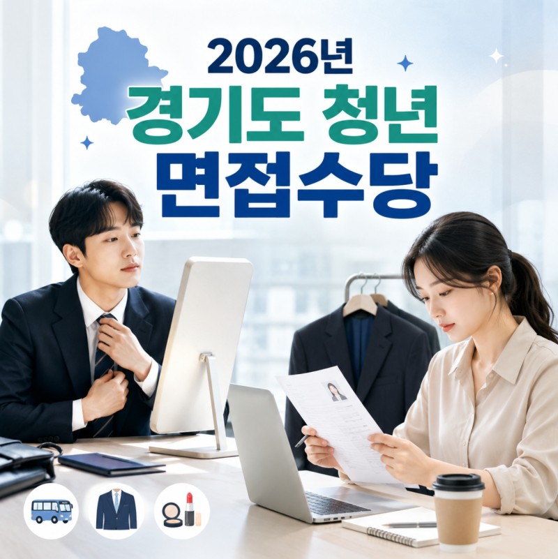 2026 경기도 청년 면접수당 총정리, 면접 1회당 5만 원 지원받는 방법