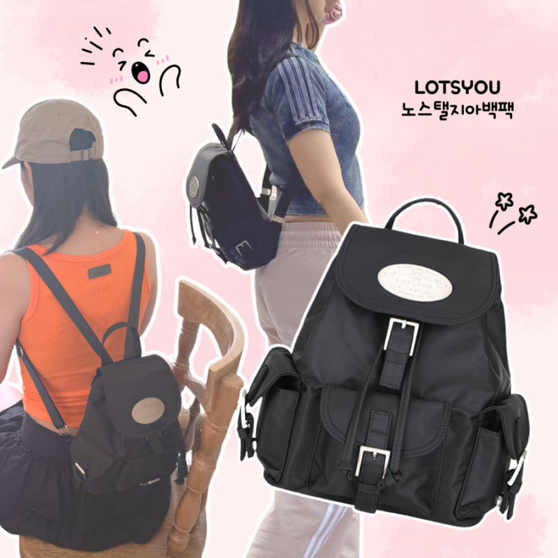 제니 백팩? 라츠유 노스탤지아 백팩 후기｜수납력 좋은 미니 백팩 추천