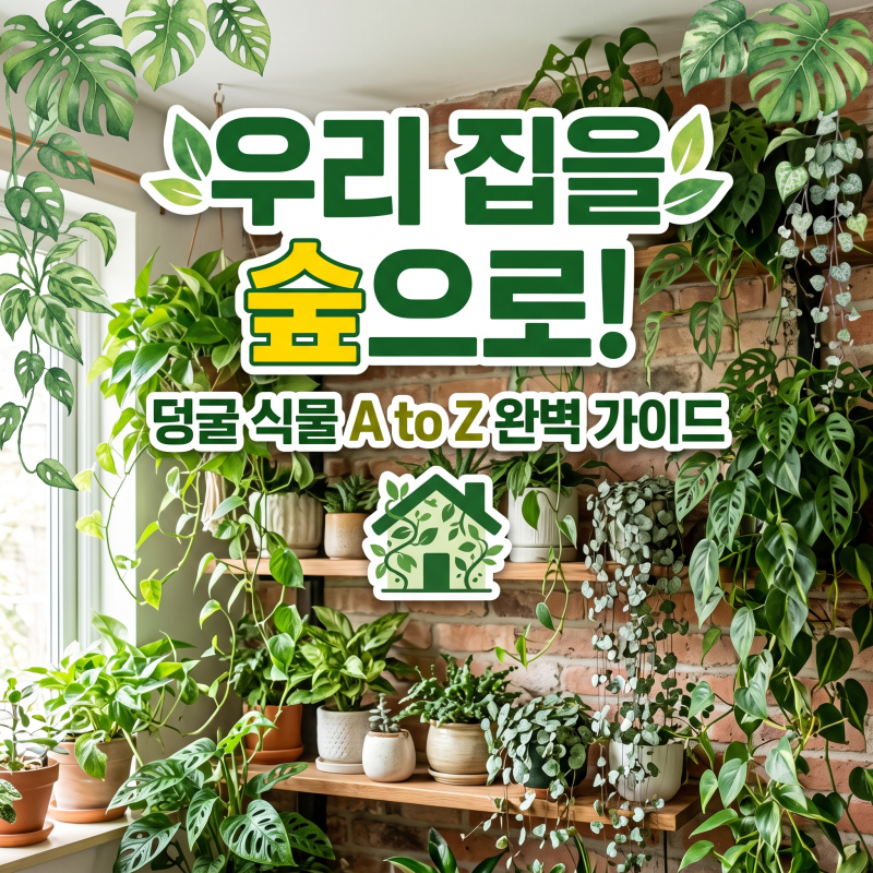 우리 집을 숲으로! 덩굴 식물 A to Z 완벽 가이드
