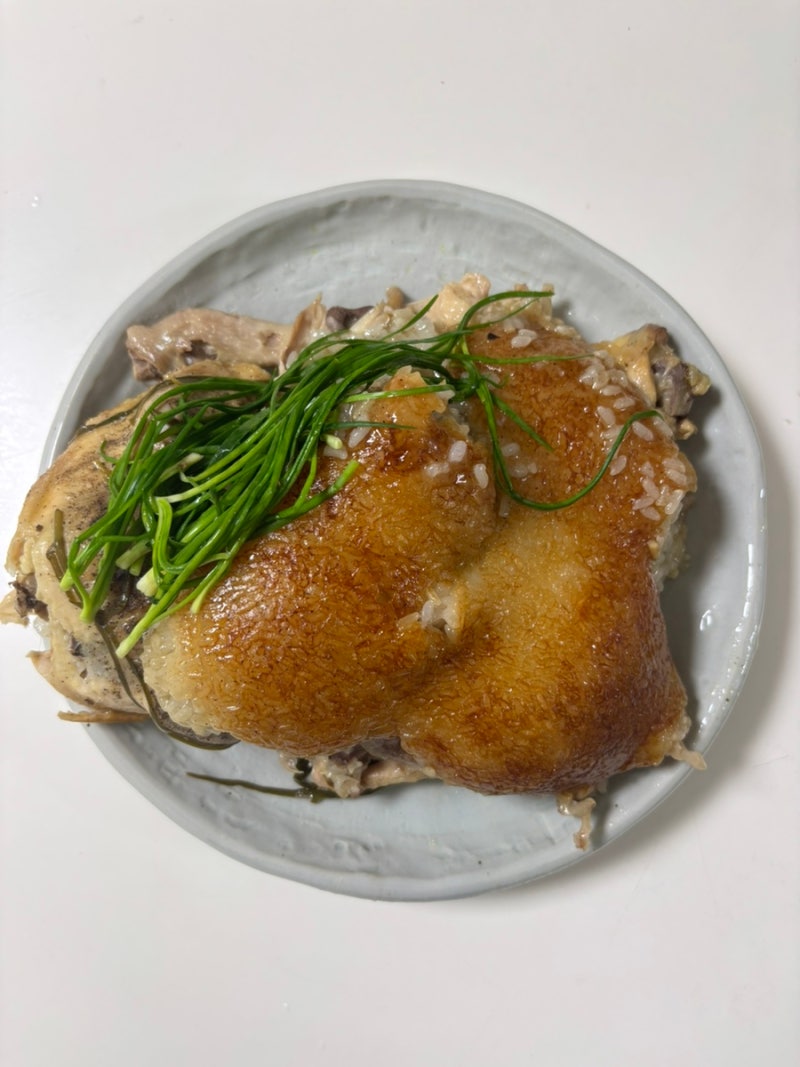 전기밥솥으로 누룽지백숙 만들기 (성공 레시피 + 닭한마리소스)