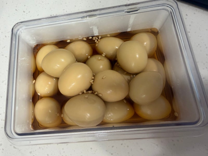 아기 메추리알 조림 레시피, 배도라지즙 넣어 부드럽고 짜지 않게 만드는 유아식 반찬