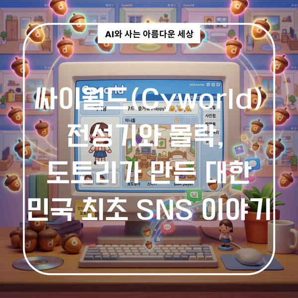 <b>싸이월드</b>(Cyworld) 전성기와 몰락, 도토리가 만든 대한민국 최초 SNS 이....