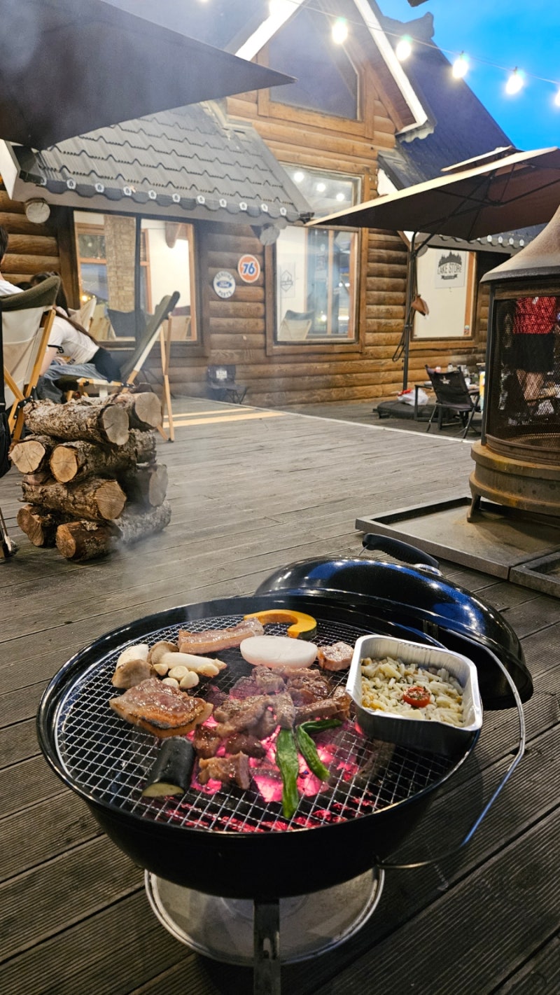 [양주 셀프바베큐장] 서울 근교 데이트 코스로 완벽했던 "레이크스토어" 감성 야외캠핑 솔직....