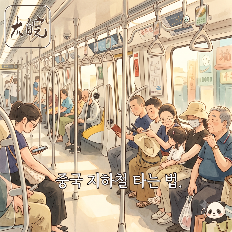 중국 지하철 타는 법 앱 결제 5분 만에 마스터하기! 캐리어 검사를 또 한다고? 중국 지하철 보....