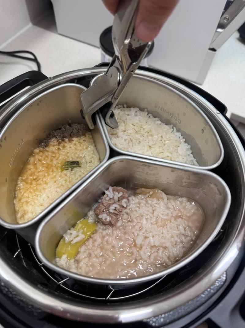 쿠쿠 스피드팟으로 간단하고 맛있는 중기 이유식 만들기