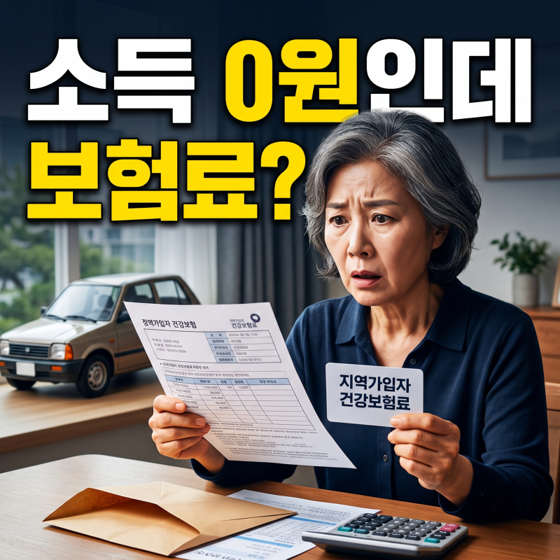 지역가입자 건강보험료 2026, 월 9만 원 어떻게 나왔을까요?