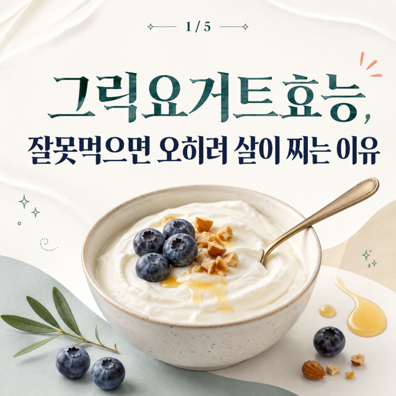 그릭요거트효능, 잘못먹으면 오히려 살이 찌는 이유