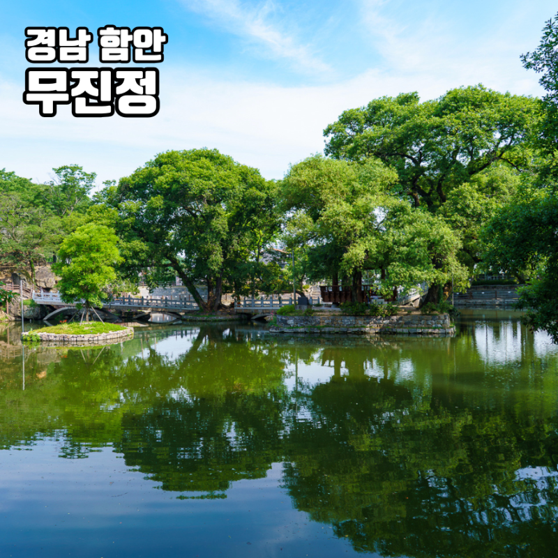 함안 무진정 여름 가기 좋은 조용한 힐링 여행 코스