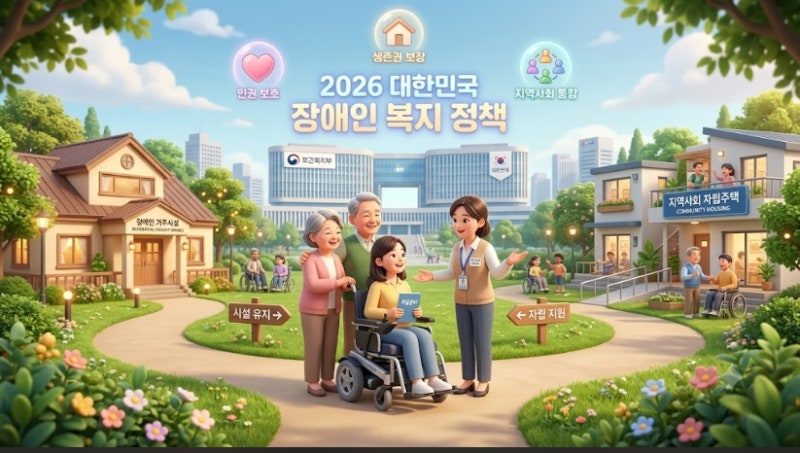 장애인거주시설 신규 입소 금지? 2026 장애인 자립지원 정책 총정리