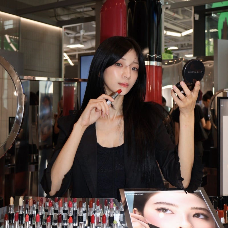 성수 올리브영 팝업 추천 맥 러스터글래스 립스틱 후기_올리브영N성수