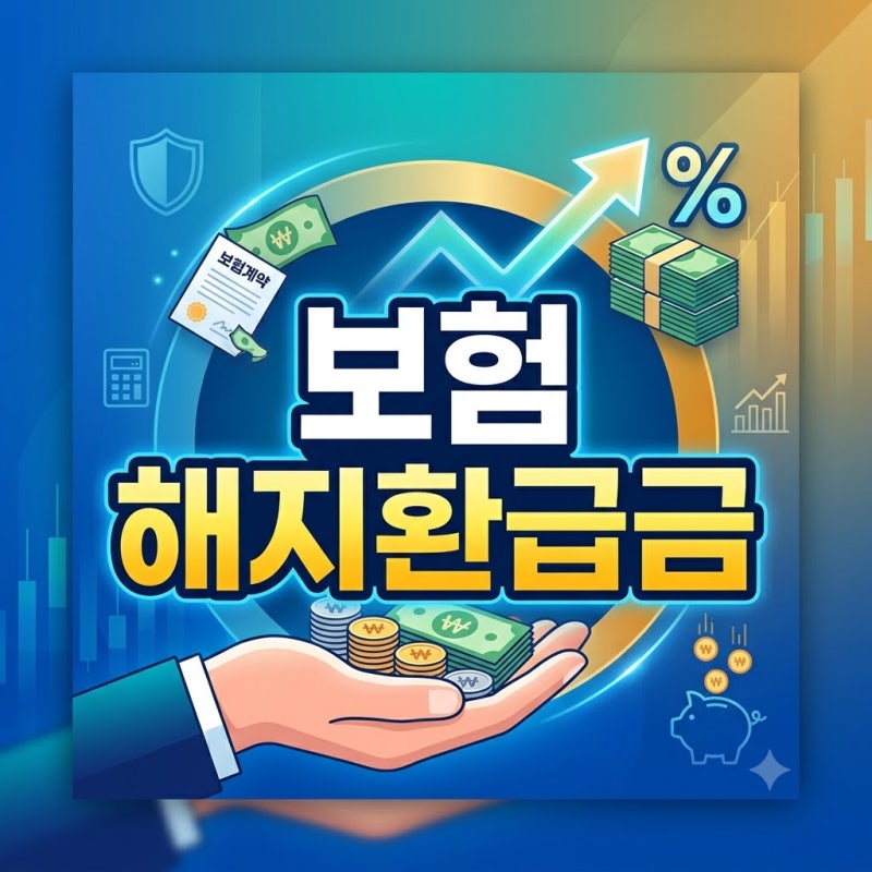 보험 해지환급금 확인 전 먼저 볼 것
