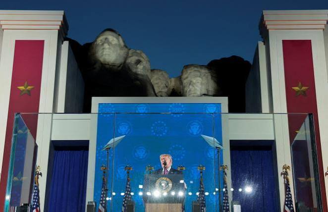 미 건국 <b>250주년</b>, <b>트럼프</b> 대통령의 Rushmore <b>연설</b> 전문... 