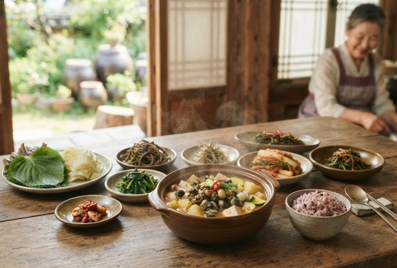 우렁된장찌개 레시피 | 쫄깃한 우렁살 넣은 구수한 집밥 된장찌개