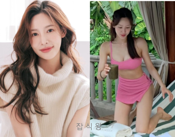이나연 아나운서 스포츠 아나계의 여신 인증샷...여름 휴양지 수영복 패션