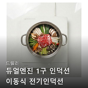 드웰러 듀얼엔진 1구 인덕션 이동식 전기인덕션 인생템 등극? 후기들 꼼꼼 분석