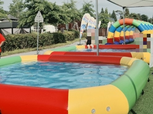 파주 평화누리 캠핑장 어린이 수영장! 썸머페스타 후기