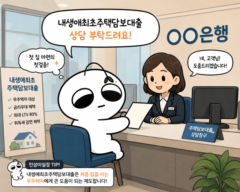 [부동산 상식]첫 아파트 구입 전 꼭 읽어야 하는 생애최초 주택대출 이야기