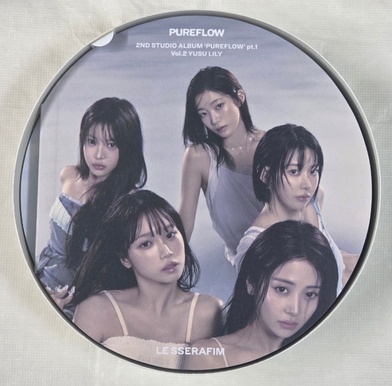 [LE SSERAFIM] 2nd Full Album 'PUREFLOW' Pt.1 & Mom's Touch Boompala Hot Cheese Bomb Single Set