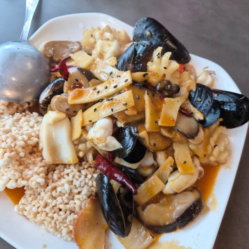 용인상갈동맛집 어린이박물관맛집 상갈동행정복지센터 누룽지팔보채맛집 중국집 황제바지....