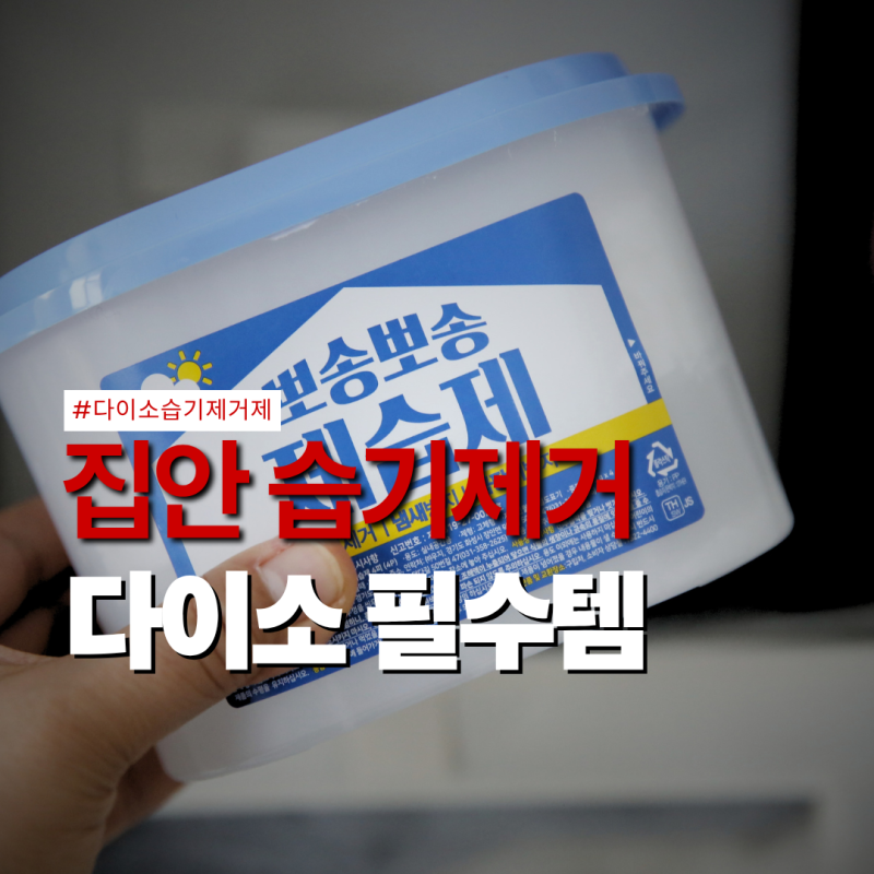 장마철 집안습기제거, 다이소습기제거제 공간별 가성비 다이소추천
