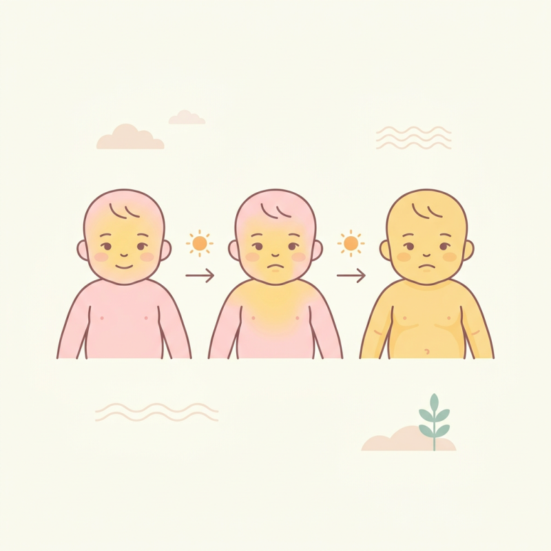 신생아 황달 수치, 언제 병원 가야 할까? 정상 범위와 치료 기준 정리 (생후 6일차 걱정될 때 ....