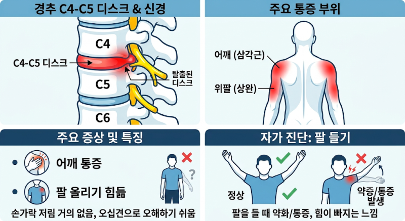 내 증상은 몇 번 신경 때문일까? 목 디스크 부위별 증상 완벽 정리!