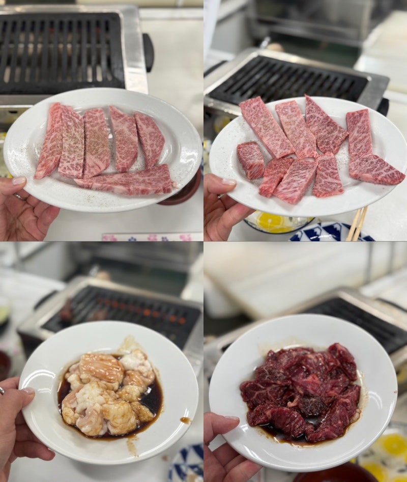 오사카 야키니쿠맛집 쿠이야 인생소고기 정육왕 메뉴추천 웨이팅