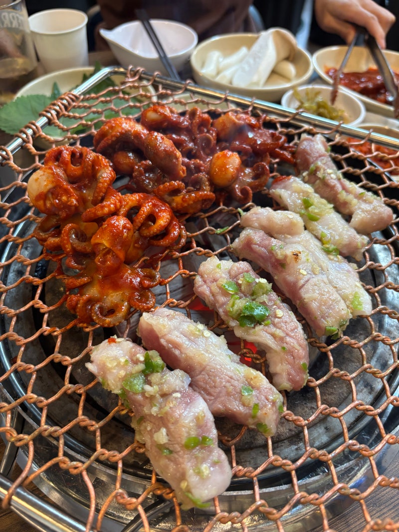 대전 봉명동 김오조 숯불쭈꾸미 맛집후기