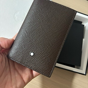 30-50만원대 남자 선물 추천! 데일리템 몽블랑 26년 신상 2cc 카드 홀더 명함 지갑 에보니컬러 ....