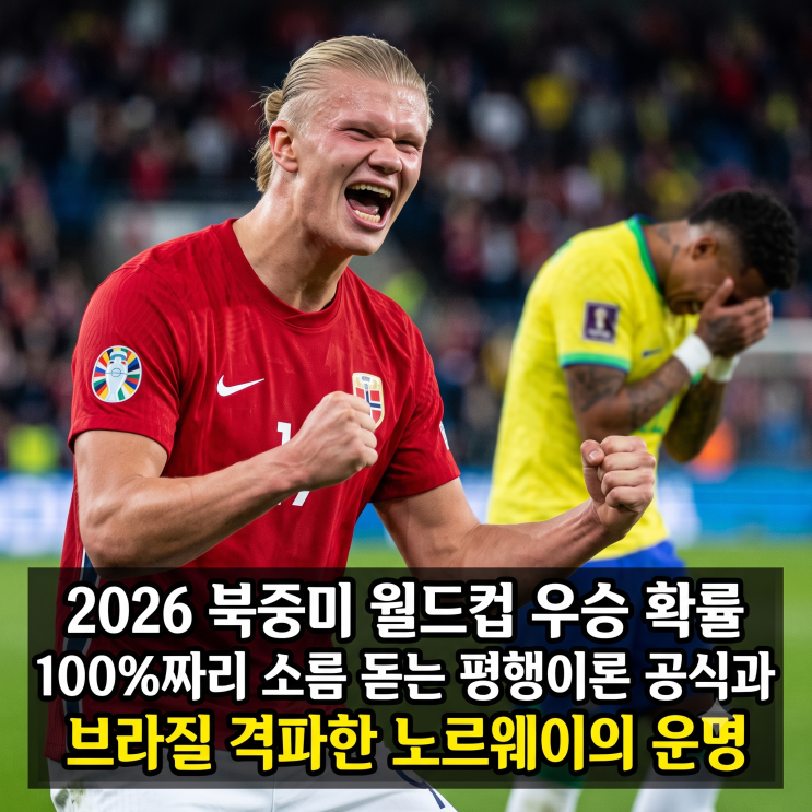 소름 돋는 평행이론 공식과 <b>브라질 격파</b>한 <b>노르웨이</b>의 운명